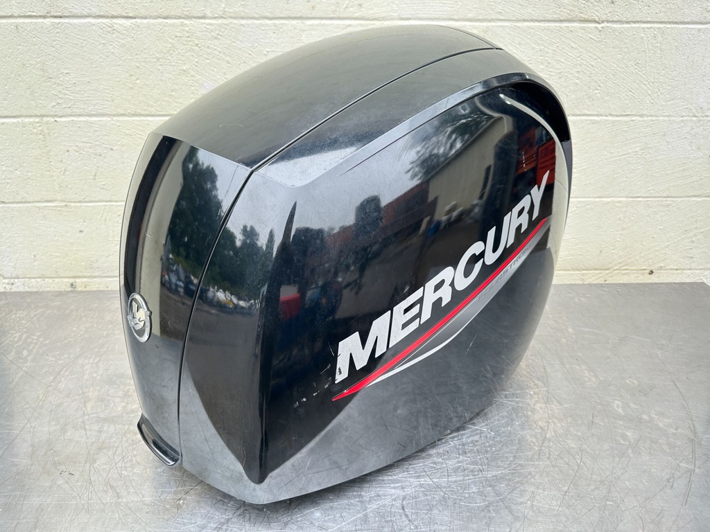 2021 Mercury 150 HP 4 Stroke Outboard Top Cowling 8M0159538 OEM