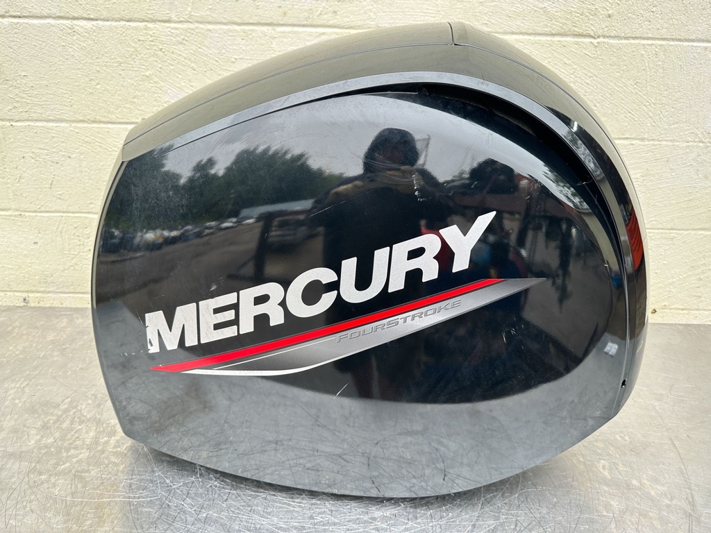 2021 Mercury 150 HP 4 Stroke Outboard Top Cowling 8M0159538 OEM