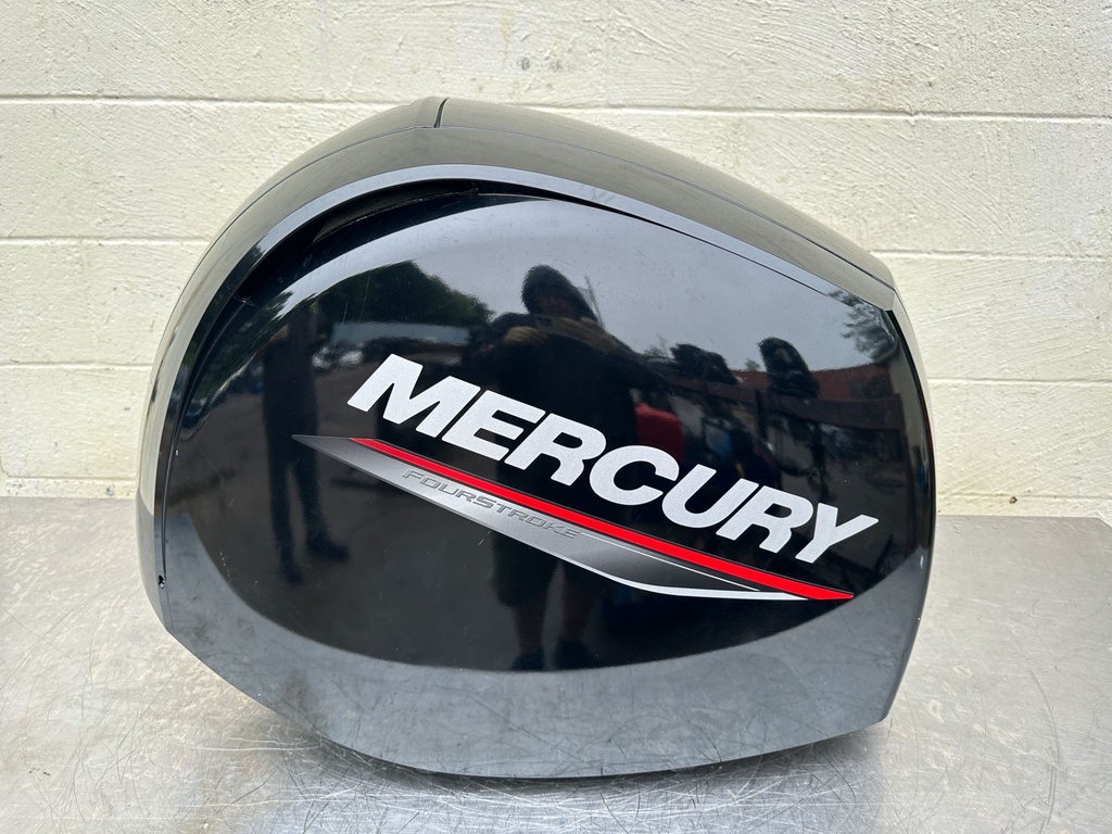 2021 Mercury 150 HP 4 Stroke Outboard Top Cowling 8M0159538 OEM