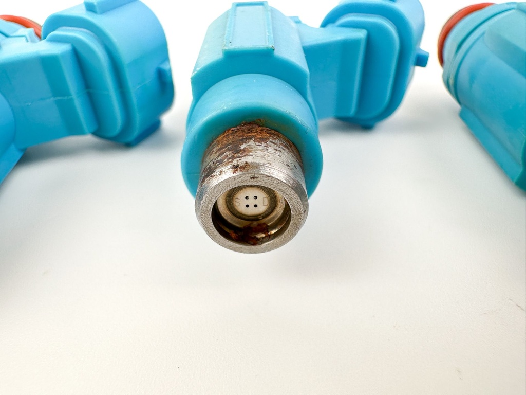 2007 Suzuki 250 HP 4 Stroke Outboard Fuel Injector Set 15710-93J00 Cleaned & Tested