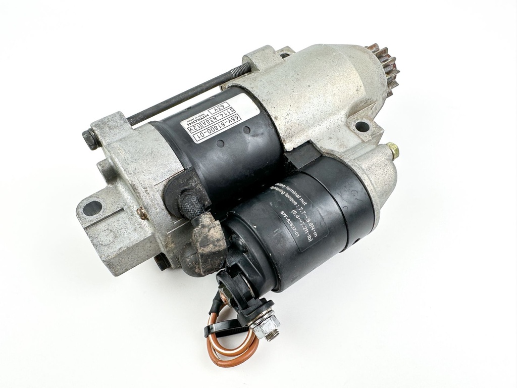 2007 Yamaha 90 HP 4 Stroke Outboard Starter Motor 68V-81800-01-00 OEM