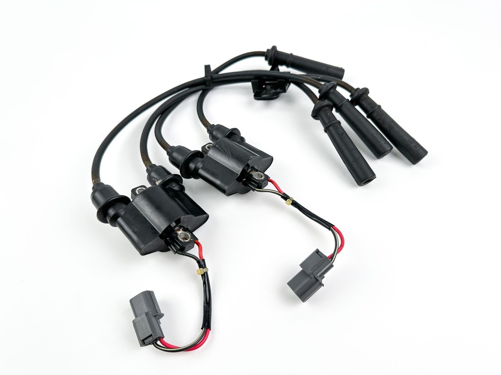 2007 Yamaha 90 HP 4 Stroke Outboard Ignition Coil Set 63P-82310-01-00 OEM