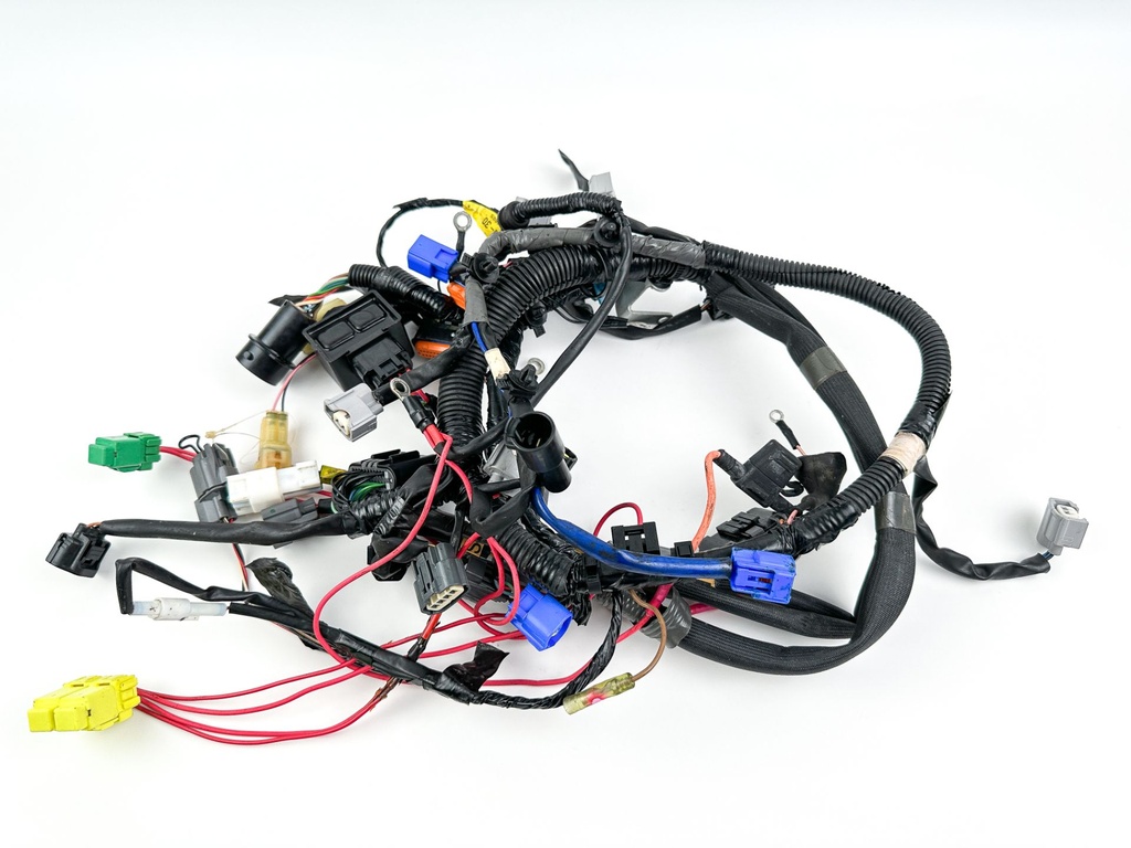 2007 Yamaha 90 HP 4 Stroke Outboard Engine Wire Harness 6D8-82590-30-00 Repaired