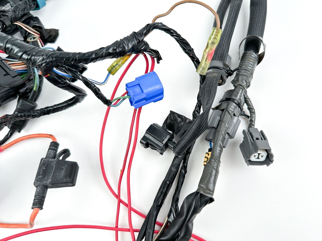 2007 Yamaha 90 HP 4 Stroke Outboard Engine Wire Harness 6D8-82590-30-00 Repaired