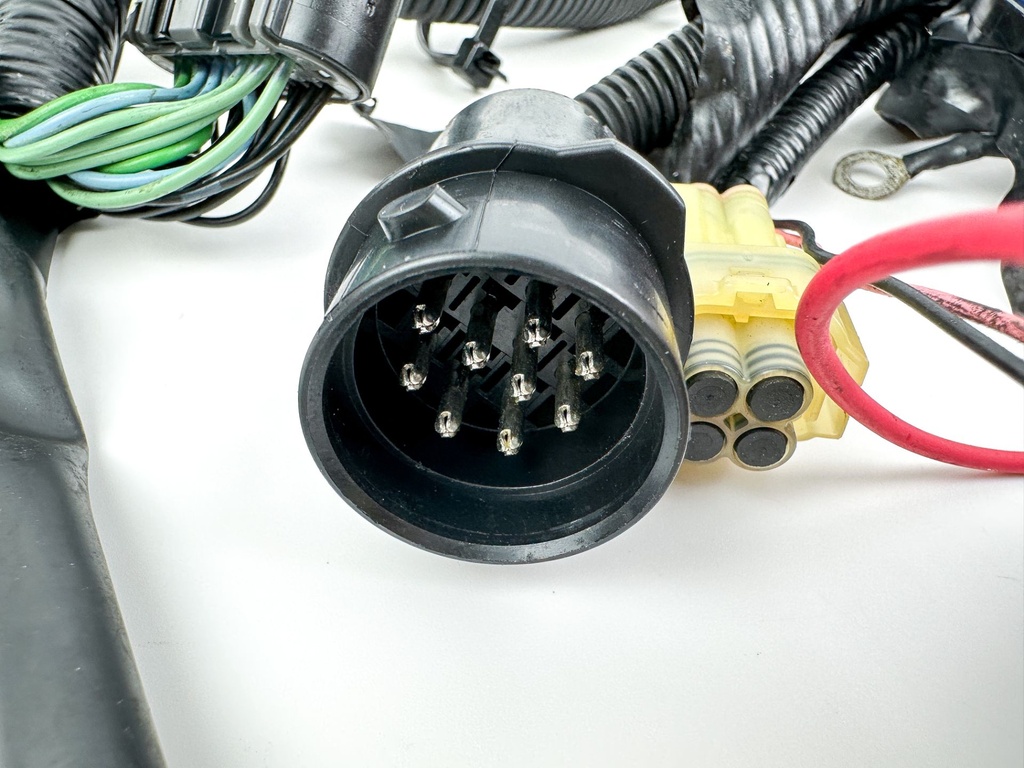 2007 Yamaha 90 HP 4 Stroke Outboard Engine Wire Harness 6D8-82590-30-00 Repaired