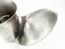 Yamaha Stainless Steel 3 Blade Propeller Prop 15 1/2" X 17P Right Hand