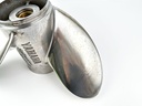 Yamaha Stainless Steel 3 Blade Propeller Prop 15 1/2" X 17P Right Hand