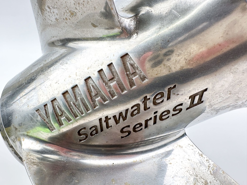 Yamaha Stainless Steel 3 Blade Propeller Prop 15 1/2" X 17P Right Hand