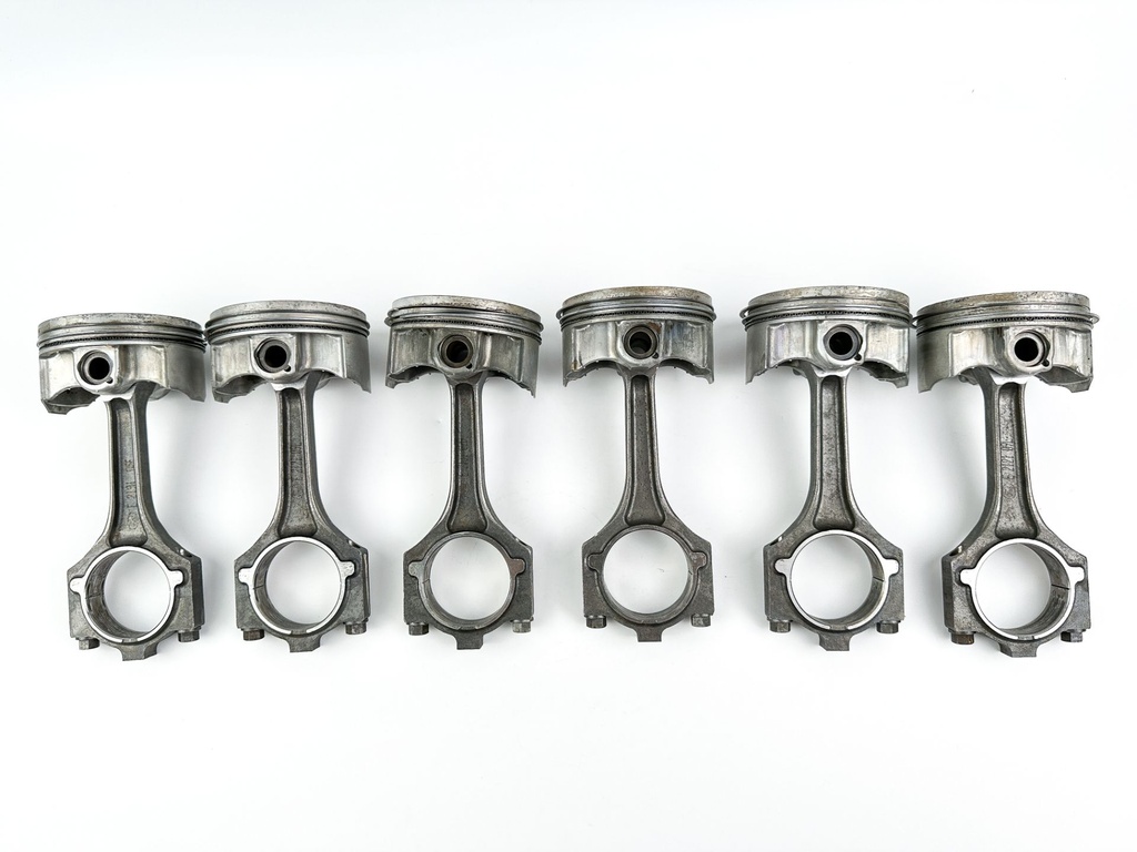 2002 Yamaha 225 HP 4 Stroke Outboard Piston & Connecting Rod Set 69J-11631-00-B0 OEM