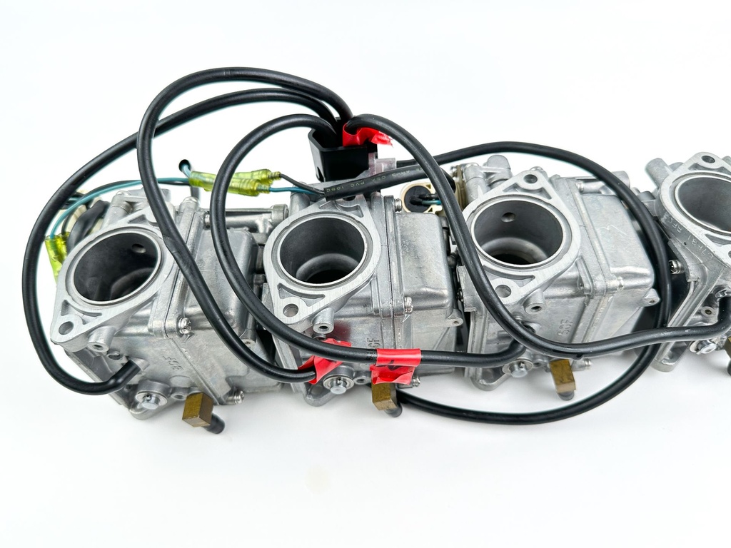 03-04 Yamaha 90HP 4 Stroke Outboard 1 2 3 4 Carburetor Set Of 4