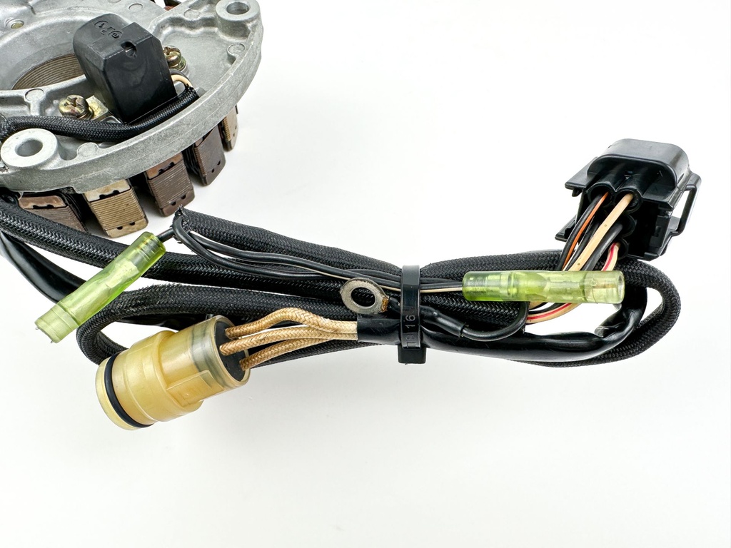 02-04 Yamaha 75 80 90 100 HP 4 Stroke Outboard Pulser Base Stator Assembly 67F-85560-01-00