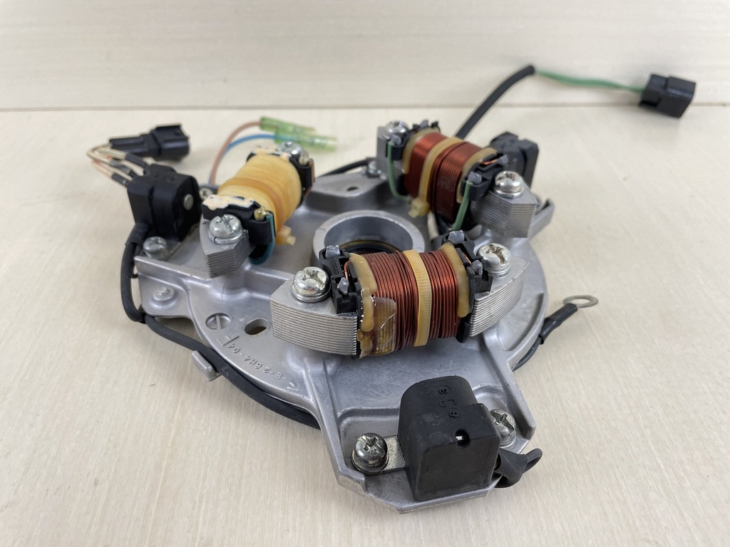 2009 Yamaha 50HP 2 Stroke Outboard Pulser Charge Coil Base Assembly 63D-85560-10-00