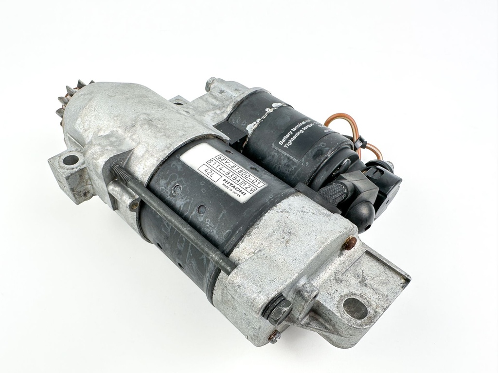 2004 Yamaha 115 HP 4 Stroke Outboard Starter Motor 68V-81800-01-00 OEM