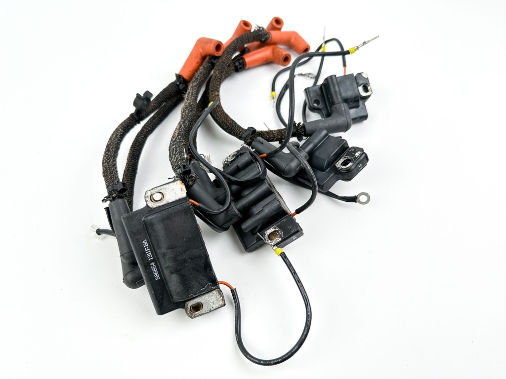 2007 Evinrude 250 HP 2 Stroke Outboard Ignition Coil Set 0586854 OEM