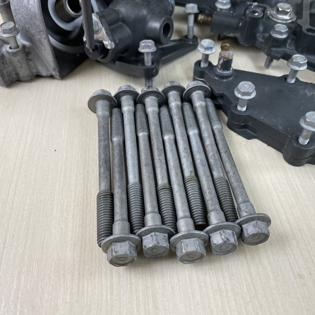 2015 Yamaha 200HP F200 4 Stroke Outboard Crankcase Block Assembly 6DA-15109-00-9S  