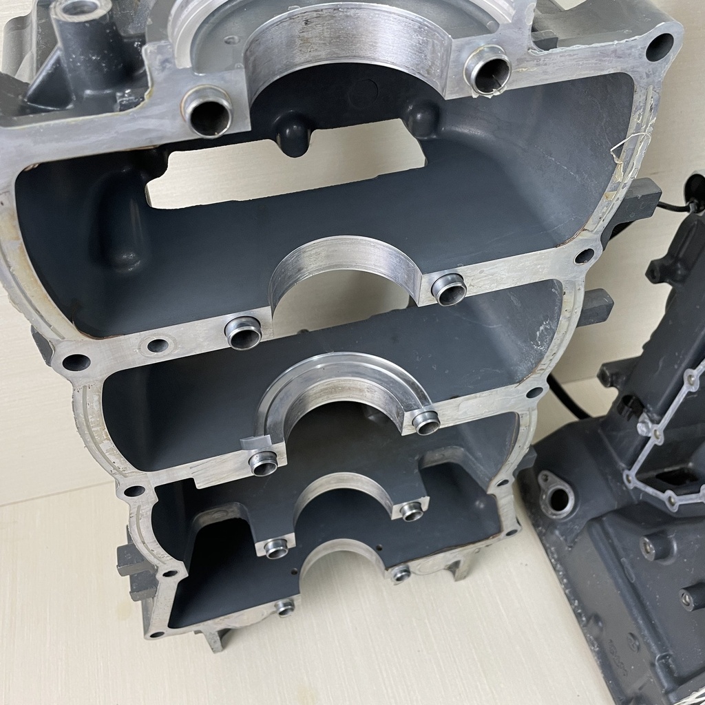 2015 Yamaha 200HP F200 4 Stroke Outboard Crankcase Block Assembly 6DA-15109-00-9S  