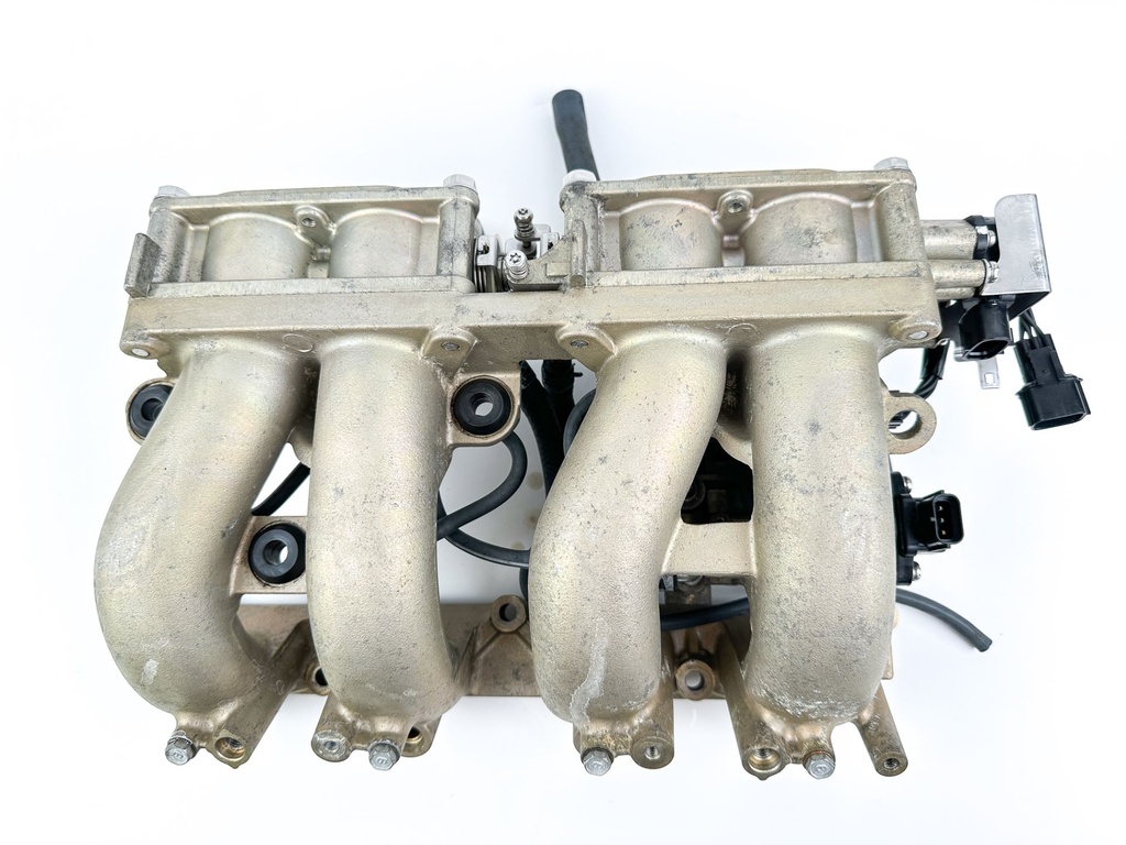 2004 Yamaha 115 HP 4 Stroke Outboard Intake Manifold & Throttle Body 68V-14200-03-00 OEM