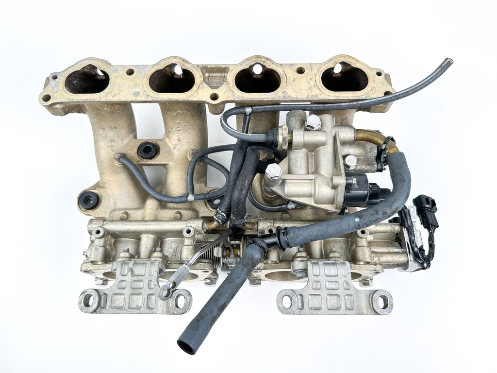 2004 Yamaha 115 HP 4 Stroke Outboard Intake Manifold & Throttle Body 68V-14200-03-00 OEM