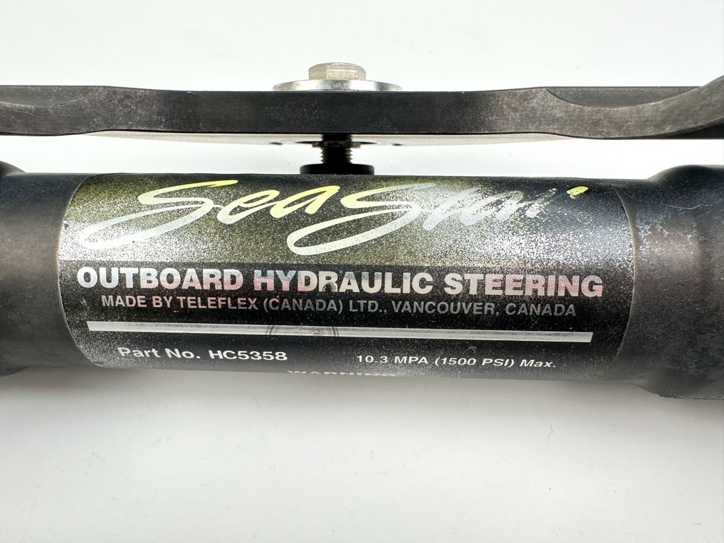 SeaStar Front Mount Outboard Hydraulic Steering Cylinder Assembly HC5358