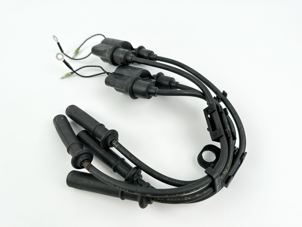 99-04 Yamaha 75 80 90 100HP 4 Stroke Outboard Ignition Coil Set 67F-85570-00-00