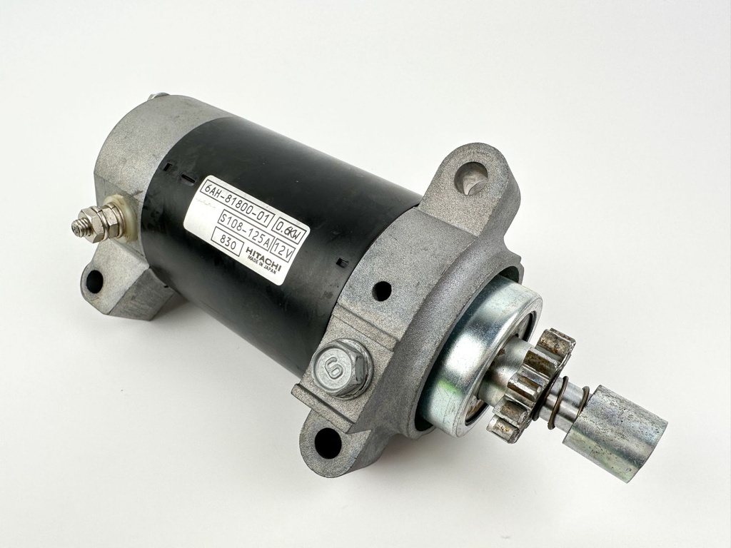 2018 Yamaha 25 HP 4 Stroke Outboard Starter Motor 6AH-81800-01-00 OEM