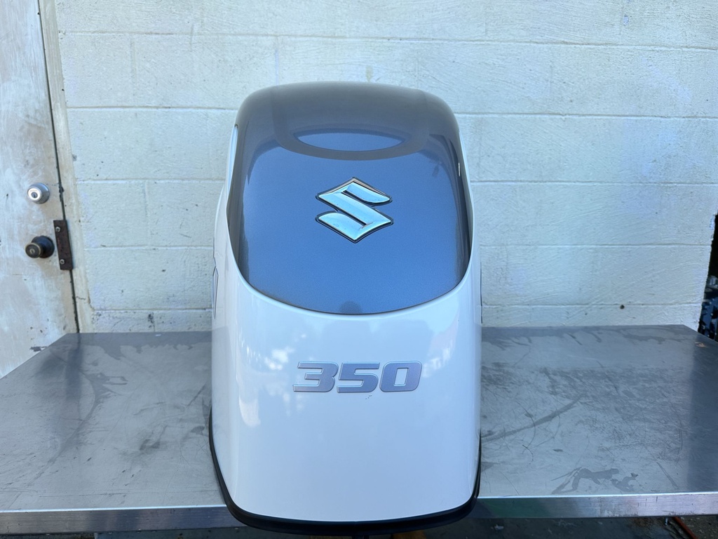 2018 Suzuki 350 HP 4 Stroke Outboard Top Cowling 61420-98823-BBK OEM