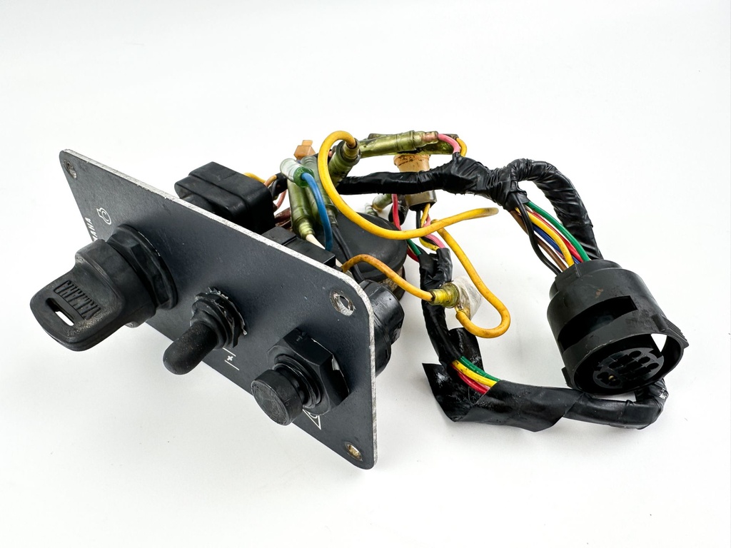 Yamaha Outboard Single Engine Key Switch & Key - 2 Stroke