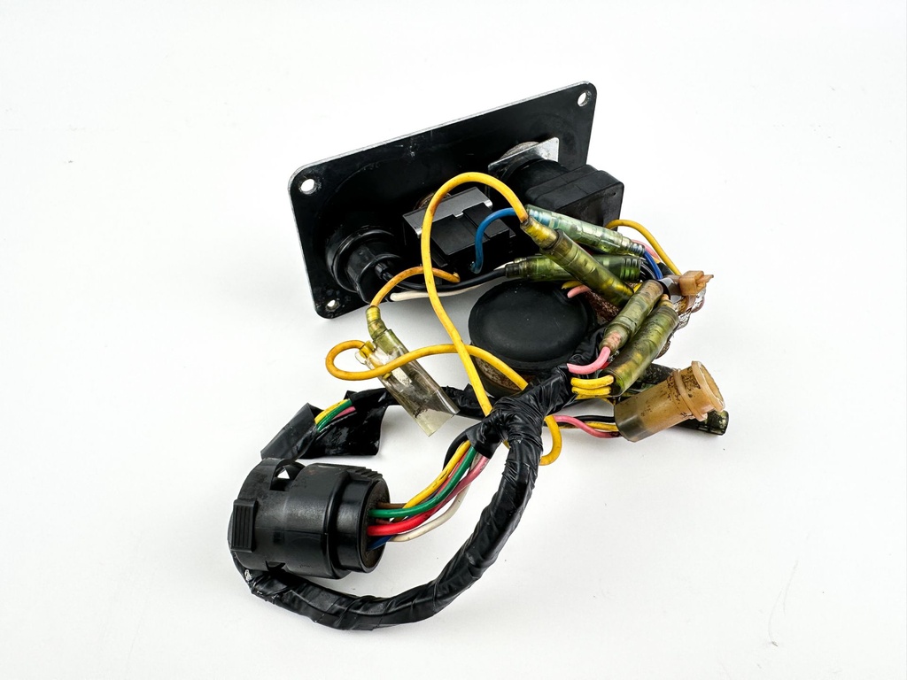 Yamaha Outboard Single Engine Key Switch & Key - 2 Stroke