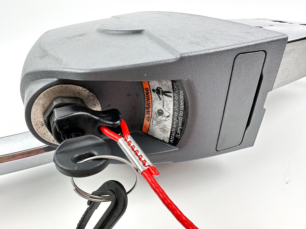 Evinrude Johnson Outboard Top Mount Remote Control Binnacle with key