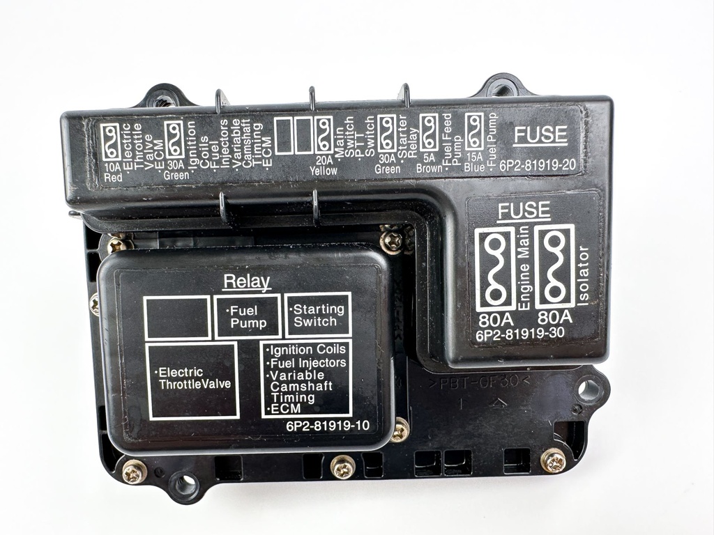 2005 Yamaha 250 HP 4 Stroke Outboard Fuse Box 6P2-82170-00-00 Tested