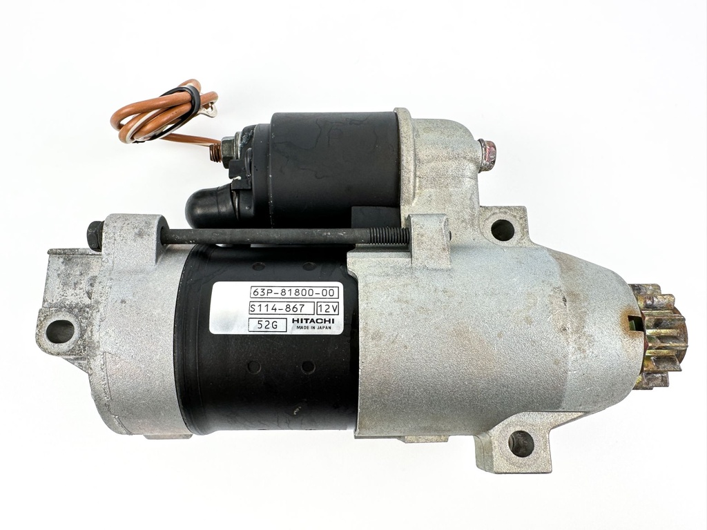 2005 Yamaha 250 HP 4 Stroke Outboard Starter Motor 63P-81800-00-00 Tested
