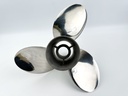 Evinrude Rebel Stainless Propeller 15 1/4" x 19P 763991 Counter LH