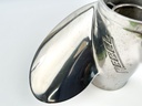 Evinrude Rebel Stainless Propeller 15 1/4" x 19P 763991 Counter LH