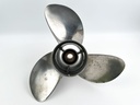 Yamaha Stainless Steel 3 Blade Propeller Prop 15 1/2" X 17P Right Hand