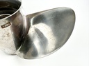 Yamaha Stainless Steel 3 Blade Propeller Prop 15 1/2" X 17P Right Hand