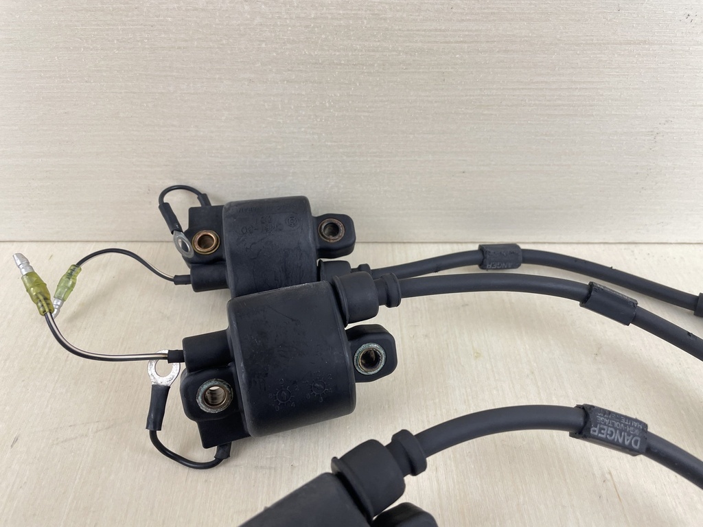 1991 Yamaha 70HP 2 Stroke Outboard Ignition Coil Set 3 6H3-85570-10-00