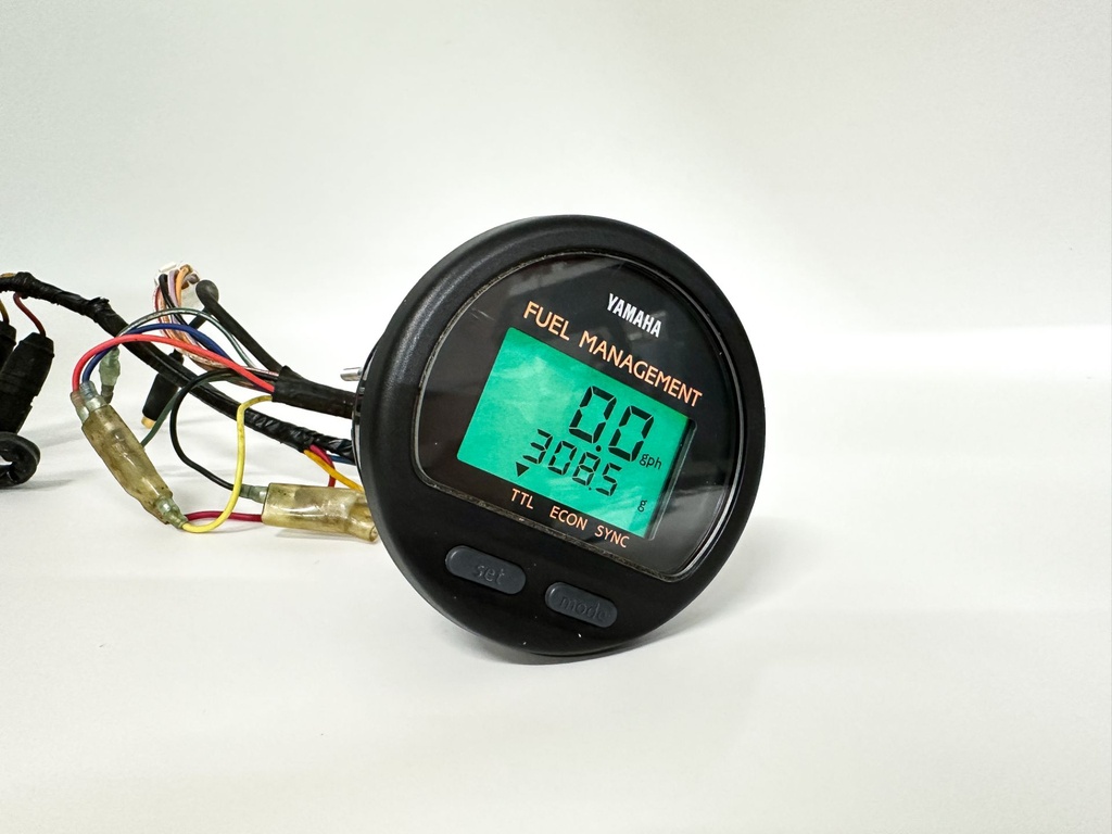 Yamaha Outboard Digital Multi Function Fuel Management Gauge - Tested