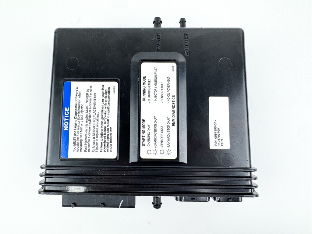 2017 Evinrude 200HP Etec 2 Stroke Outboard Engine Control Unit ECU EMM 0587155