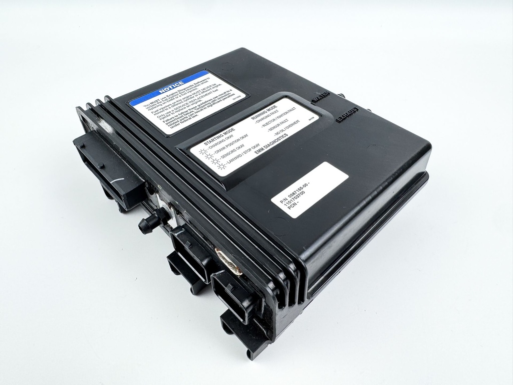 2017 Evinrude 200HP Etec 2 Stroke Outboard Engine Control Unit ECU EMM 0587155