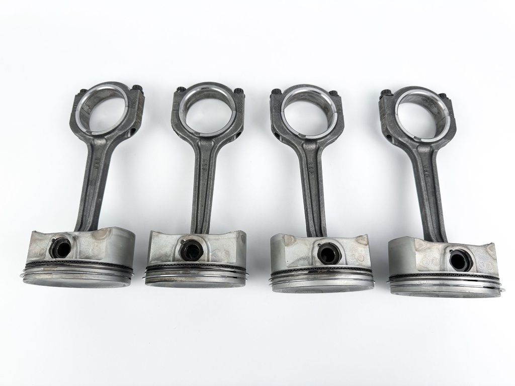 2016 Yamaha 150 HP 4 Stroke Outboard Piston & Connecting Rod Set 63P-W1165-10-00 OEM