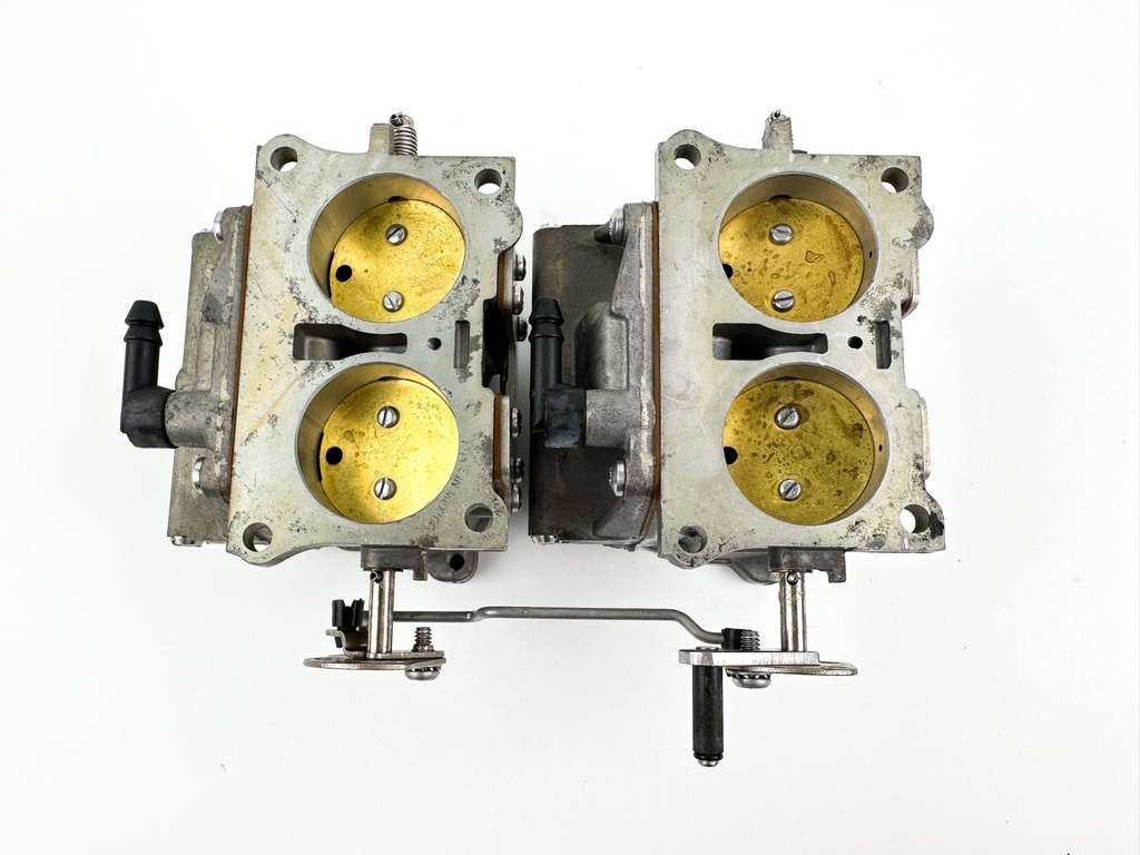 1995 Johnson 115 HP 2 Stroke Outboard Carburetor Set 0439728 OEM