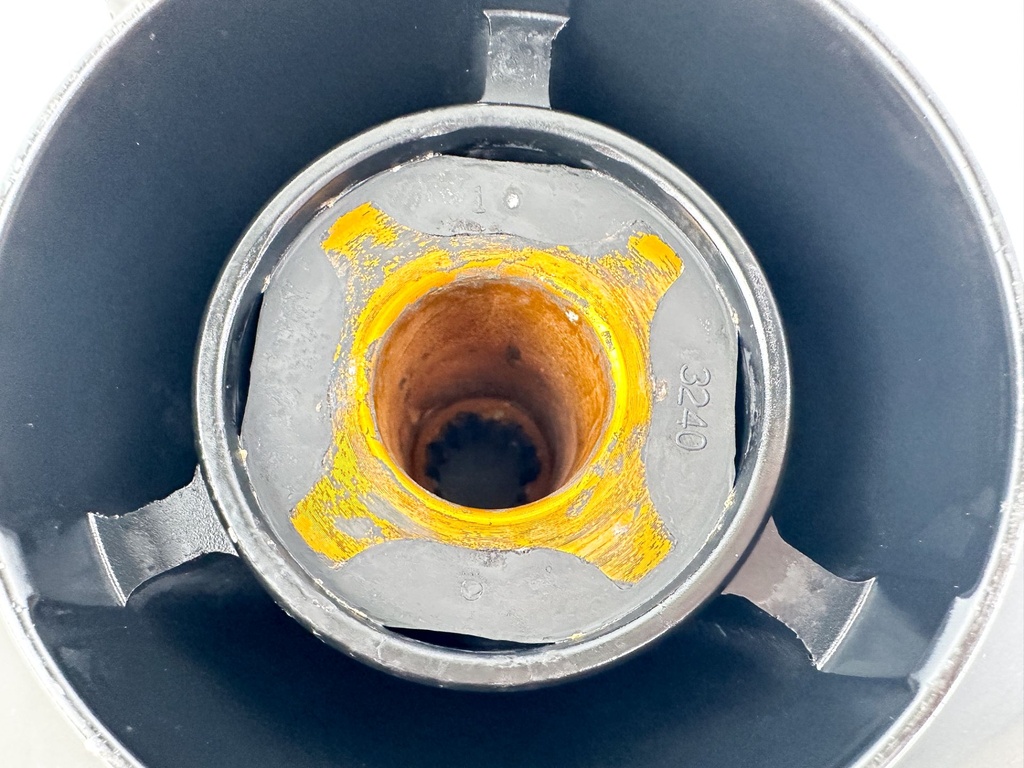 Johnson Evinrude OMC 3 Blade Aluminum Prop Propeller 13.25" X 17P RH