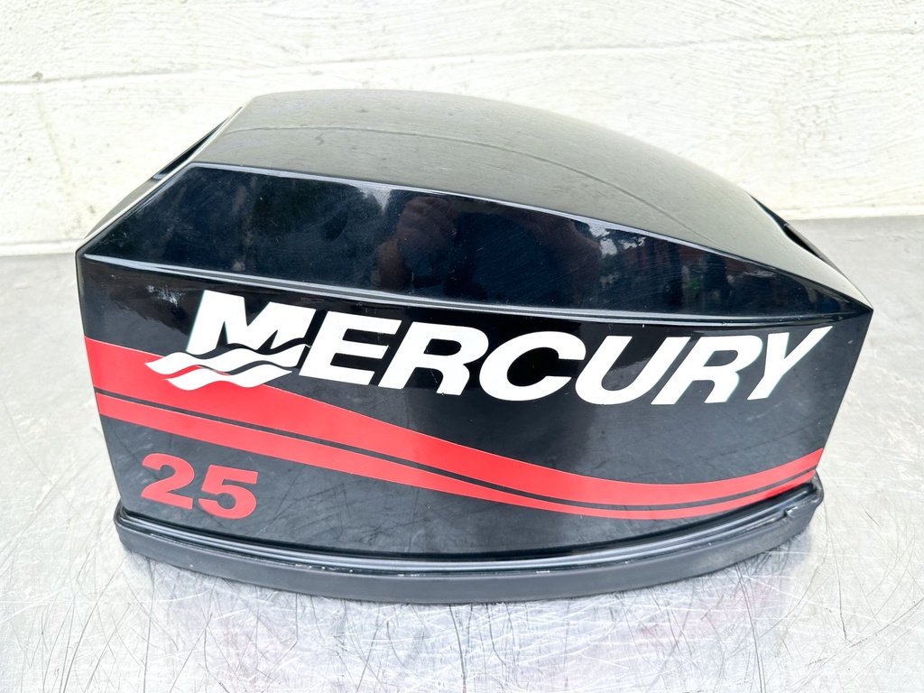 1999 Mercury 25 HP 2 Stroke Outboard Top Cowling 9163T19 OEM