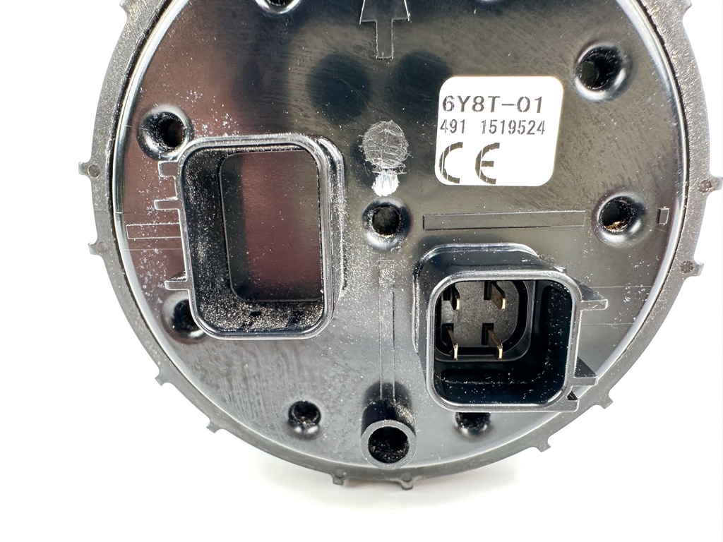 Yamaha Digital Command Link Gauge Set Tach Speed Fuel Square