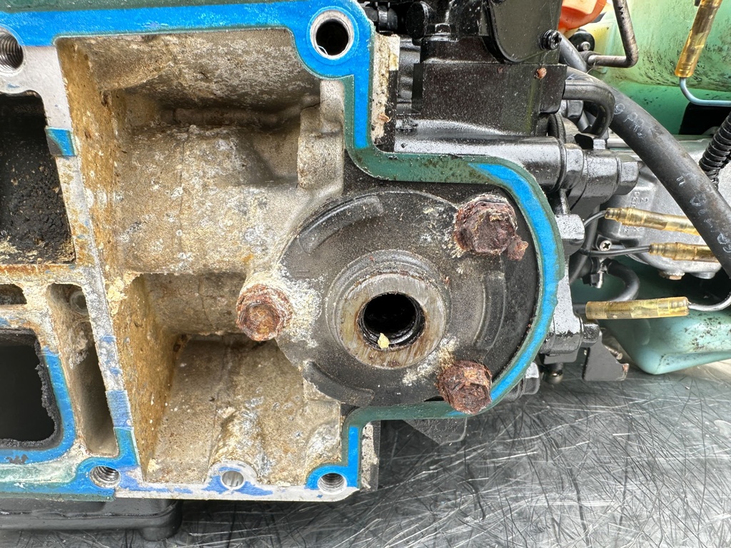 2000 Mercury 30 HP 2 Stroke Outboard Powerhead - Tested - Ready To Install