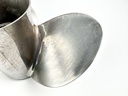 Stainless Steel 3 Blade Propeller 14 1/2" X 16P Right Hand