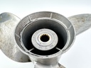 Johnson Evinrude OMC Stainless Steel 3 Blade Prop Propeller 15" x 17P 431930 LH