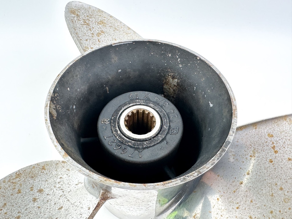 Viper Stainless Steel Prop Propeller 14 3/4" x 19P RH Evinrude Johnson OMC