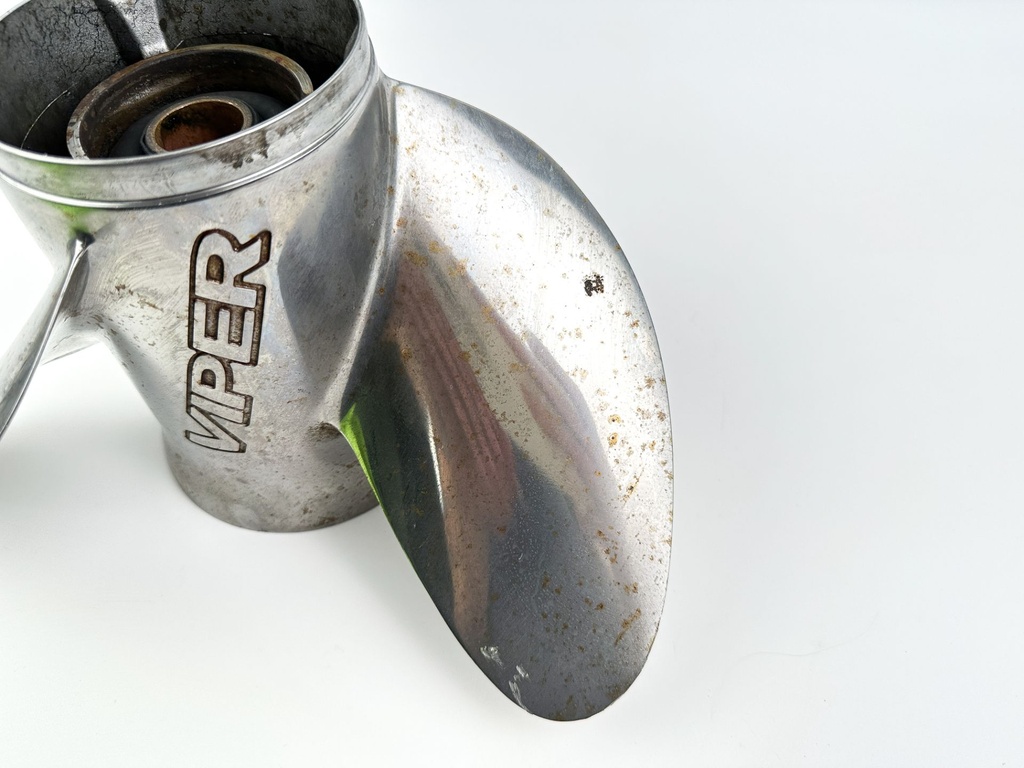 Viper Stainless Steel Prop Propeller 14 3/4" x 19P RH Evinrude Johnson OMC