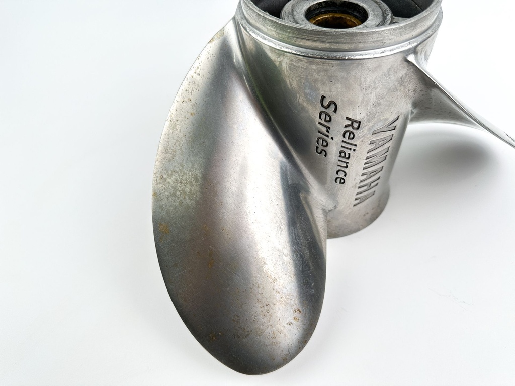 Yamaha Prop Propeller 3 Blade Stainless Steel 13 3/4" x 19P - Left Hand Counter